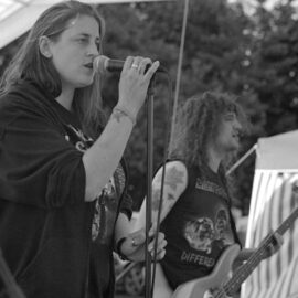 Solarbird rock covers band at Figglefest 2016