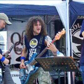 Solarbird playing at charity gig Festibull, August 2016